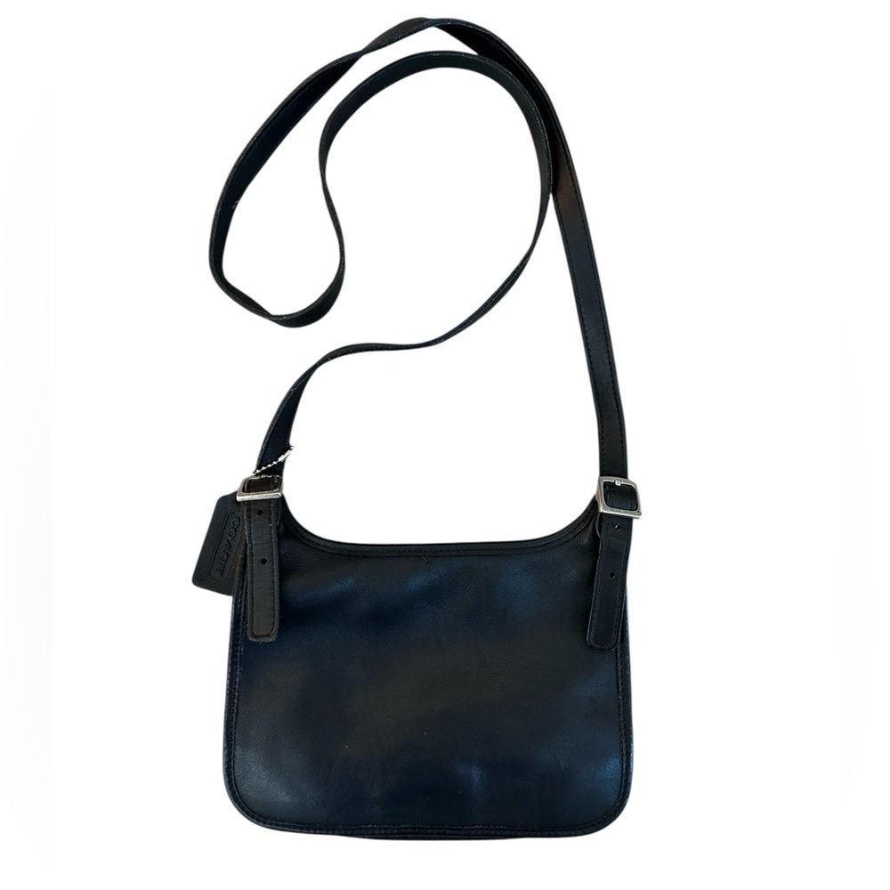 Vintage Coach Mini Hippie Slim Saddle Purse